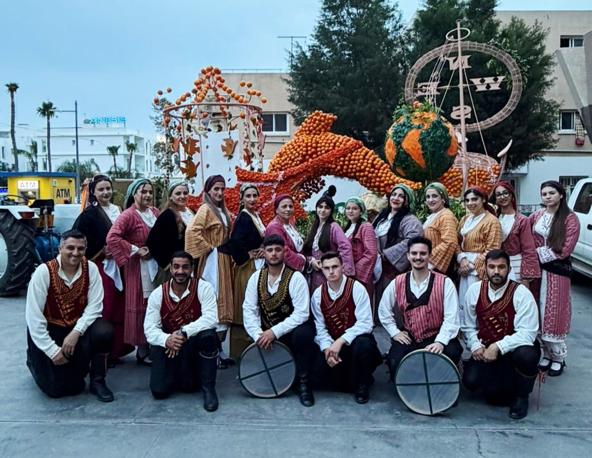 Traditional dancers from Achna Forest Culture Group